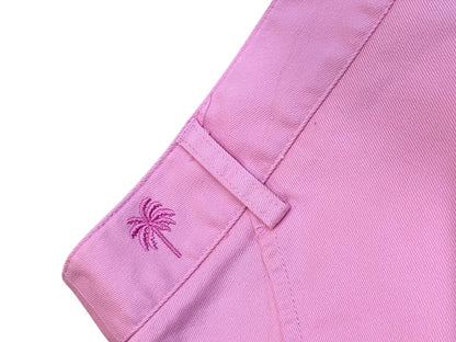 Size 8 Lilly Pulitzer Womens Pink Chino Shorts Coolmax Blend