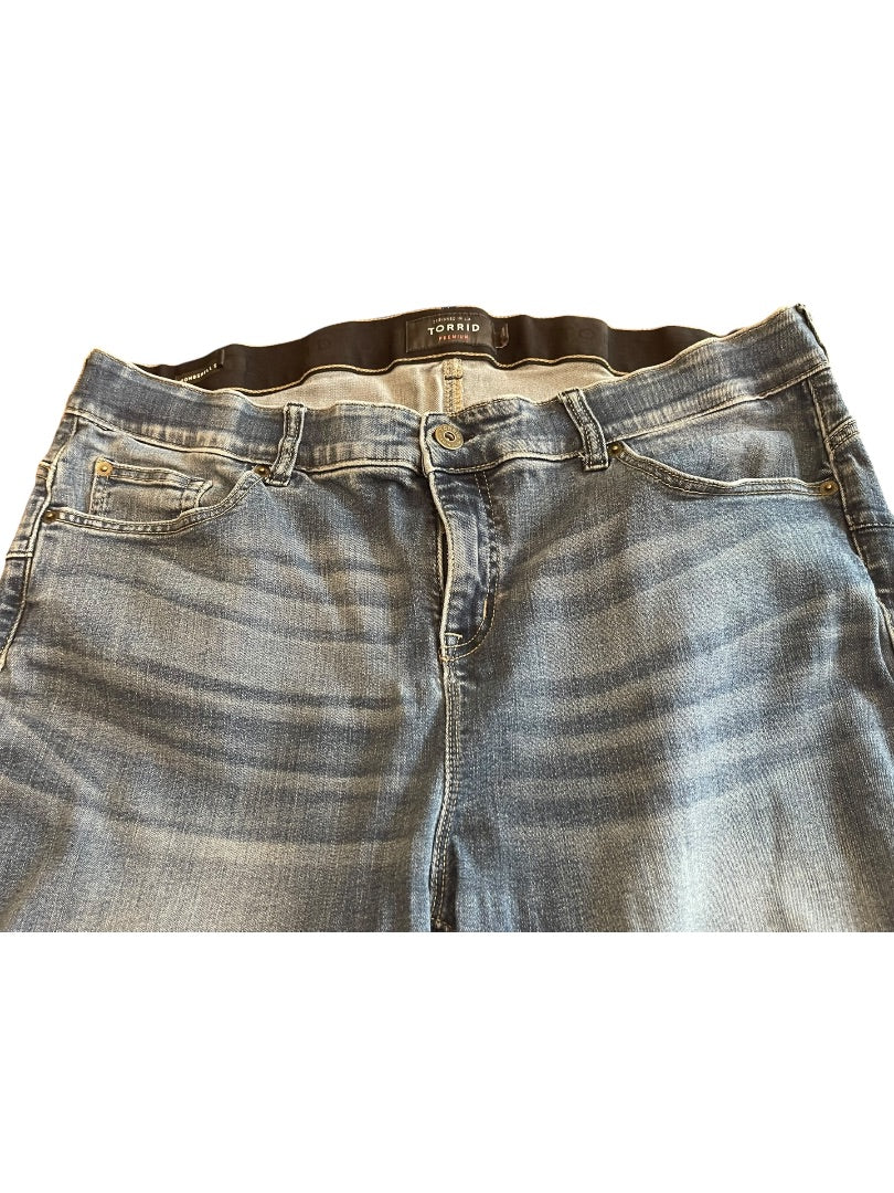 22R Torrid Premium Bombshell Skinny Stretch Womens Jeans Plus Size
