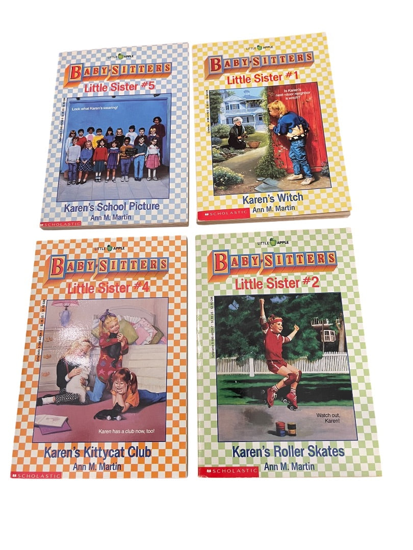 Set of 11 Baby Sitters Little Sister #1-11 Ann M Martin Paperback