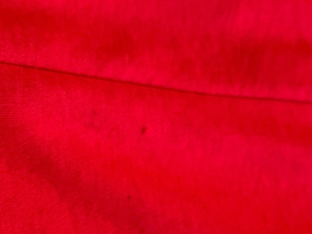 6X 42/44 Woman Withing Elastic Waist Drawstring Knit Capri Pants Red