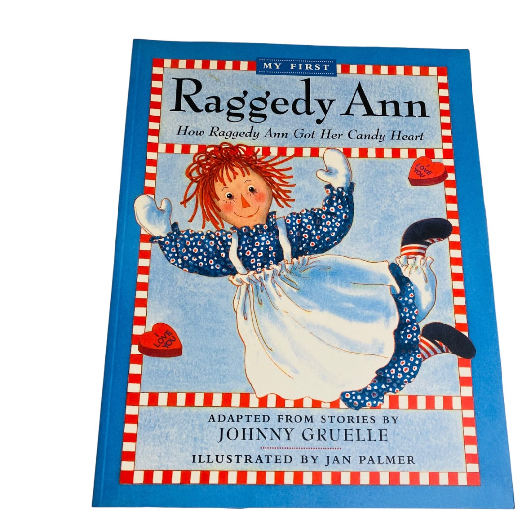 Lot of 7 Raggedy Ann and Andy Books Assorted Hardcover and Paperback