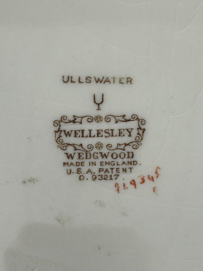 1940s Wellesley Wedgwood Ullswater China 14" Serving Platter