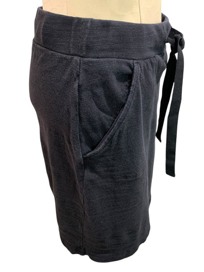 XS Loft Pull On Navy Blue Skirt Pockets Elastic Drawstring
