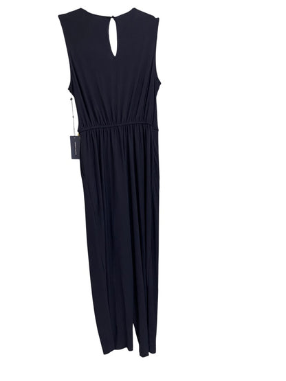 Size 4 Tommy Hilfiger New Navy Blue Sleeveless Womens Jumpsuit Pockets