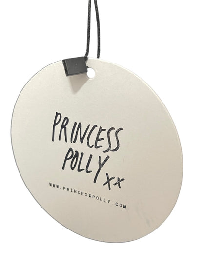 Size 12 Princess Polly 100% Cotton Lorna Romper Black New Off Shoulder