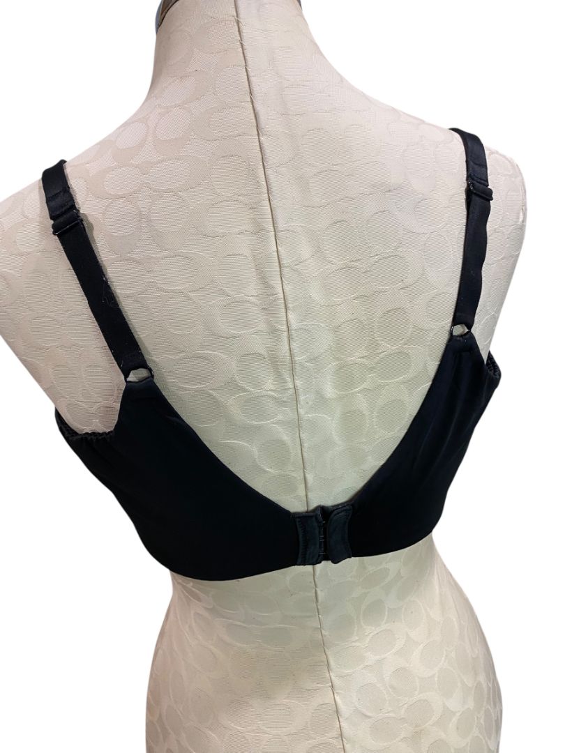 XL Warners Black Tshirt Bra All You Need Underwire Padded RA1051C Easy Size