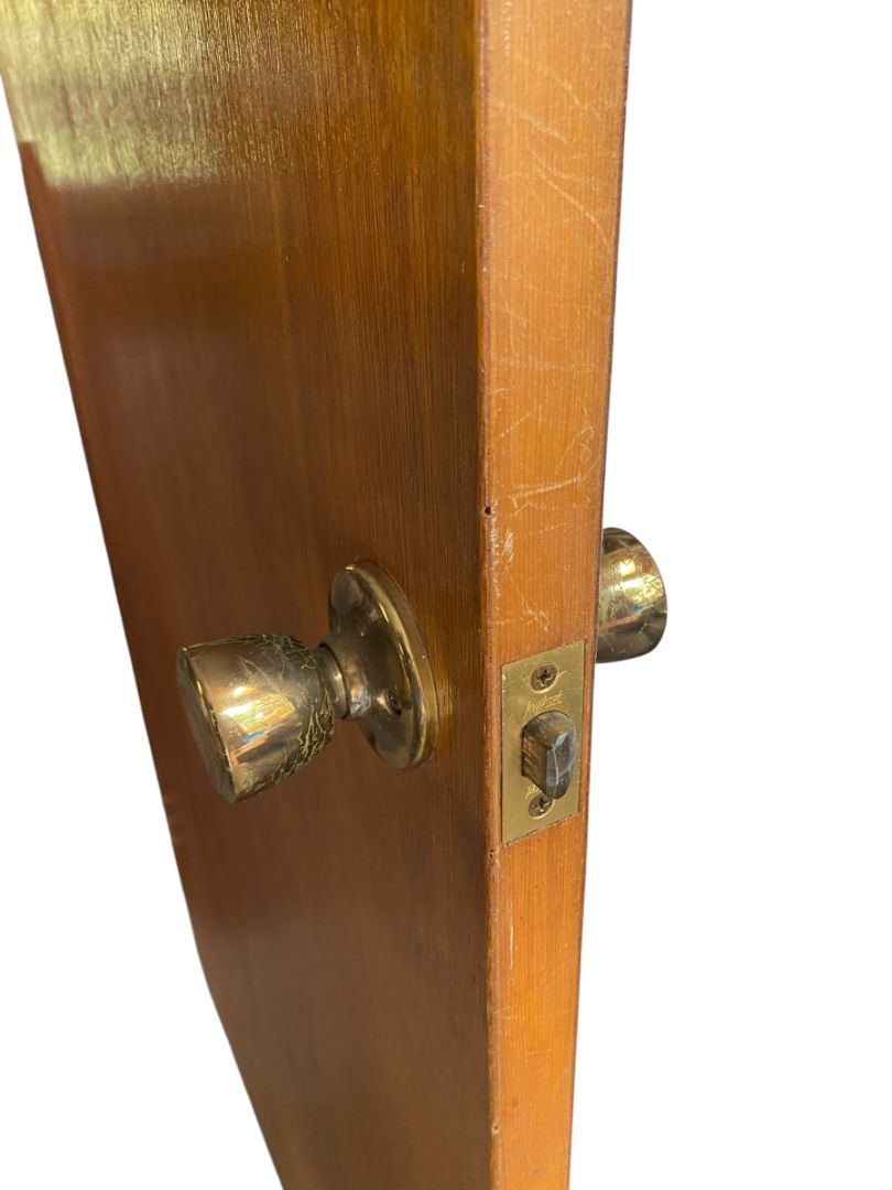 Vintage Interior Door Salvage Wood Veneer 32" x 78.75" x 1.5"