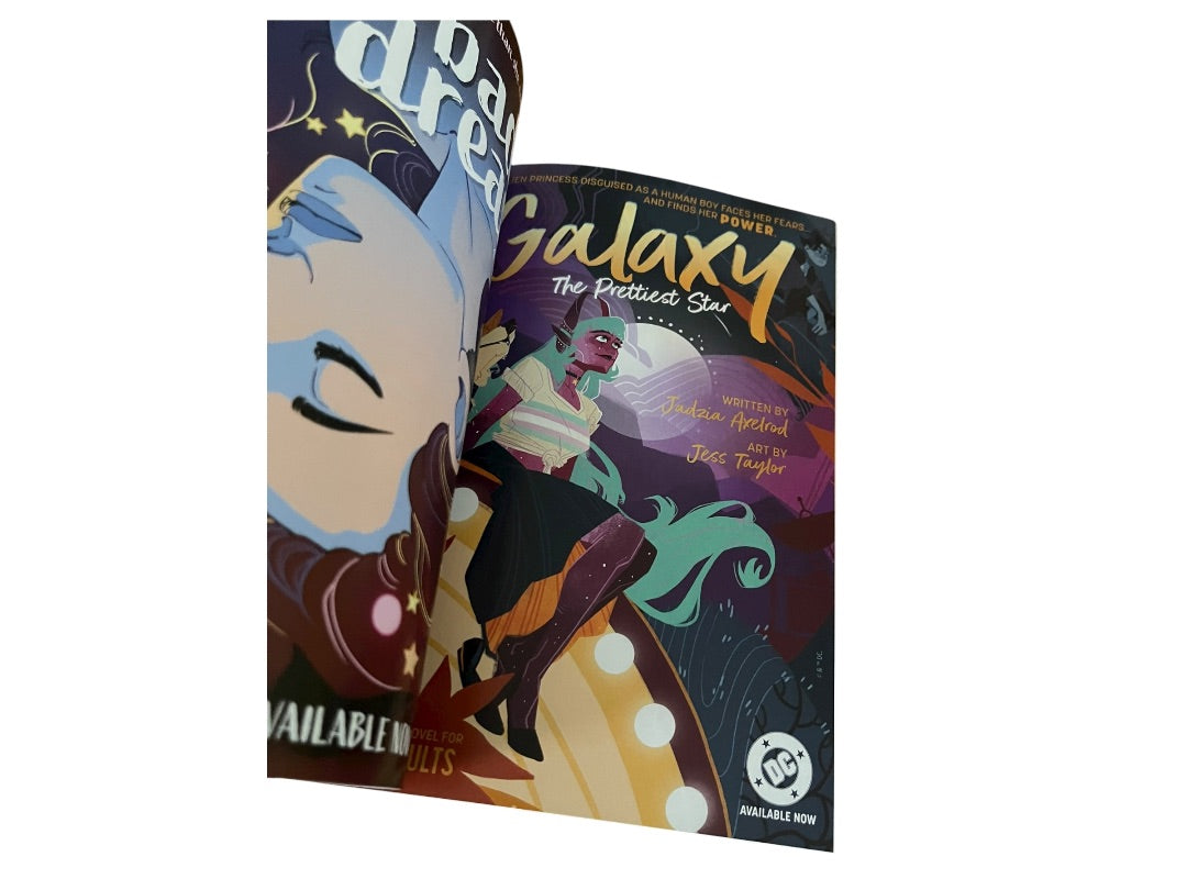 DC Nubia Too Real Paperback Book McKinney Smith Axumi Uncorrected Proof