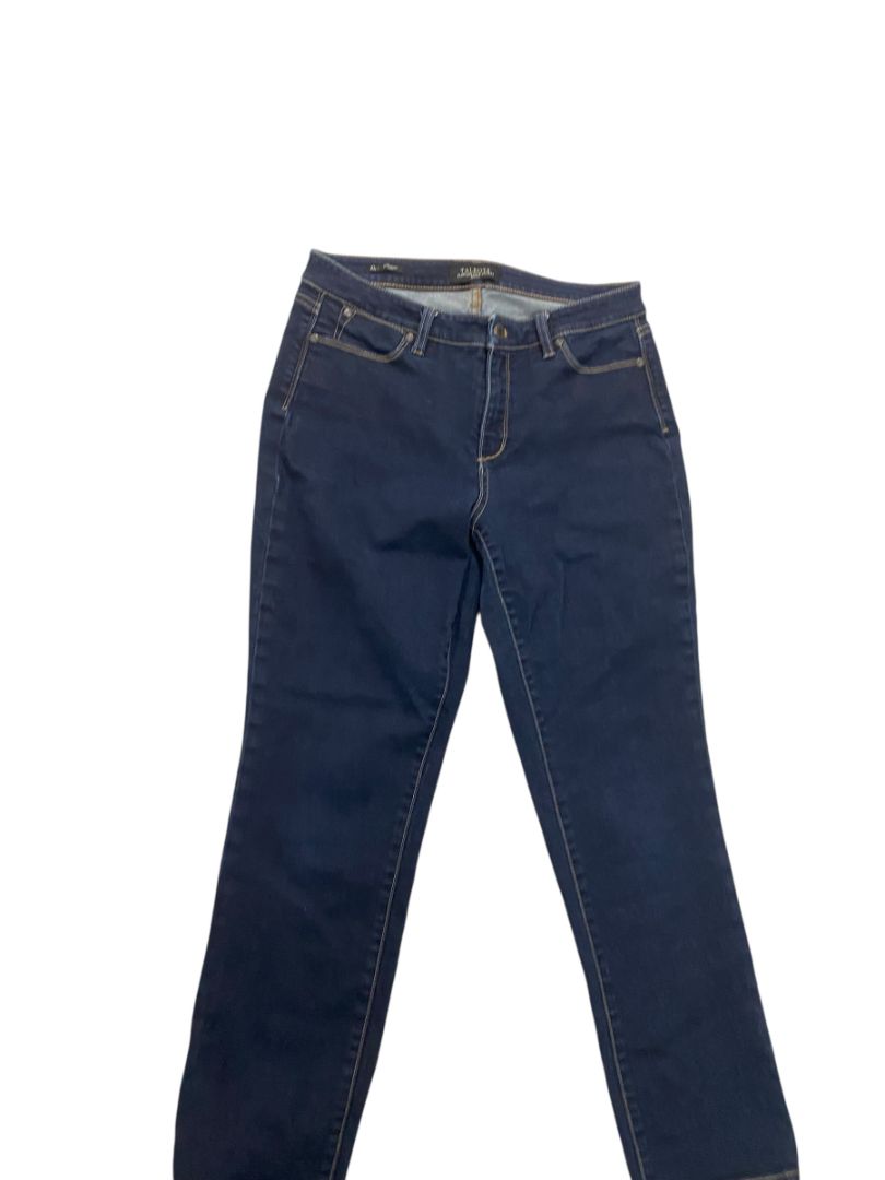 Size 10P Talbots Petite Straight Curvy Flawless Five-Pocket Jeans Skinny