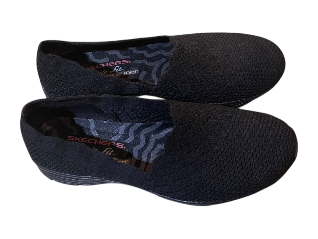 6 Skechers Classic Fit Air-Cooled Memory Foam Slip on Womens Shoes