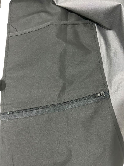 Betty Dain Hair Stylist Apron Bleachproof Black Gray Hourglass