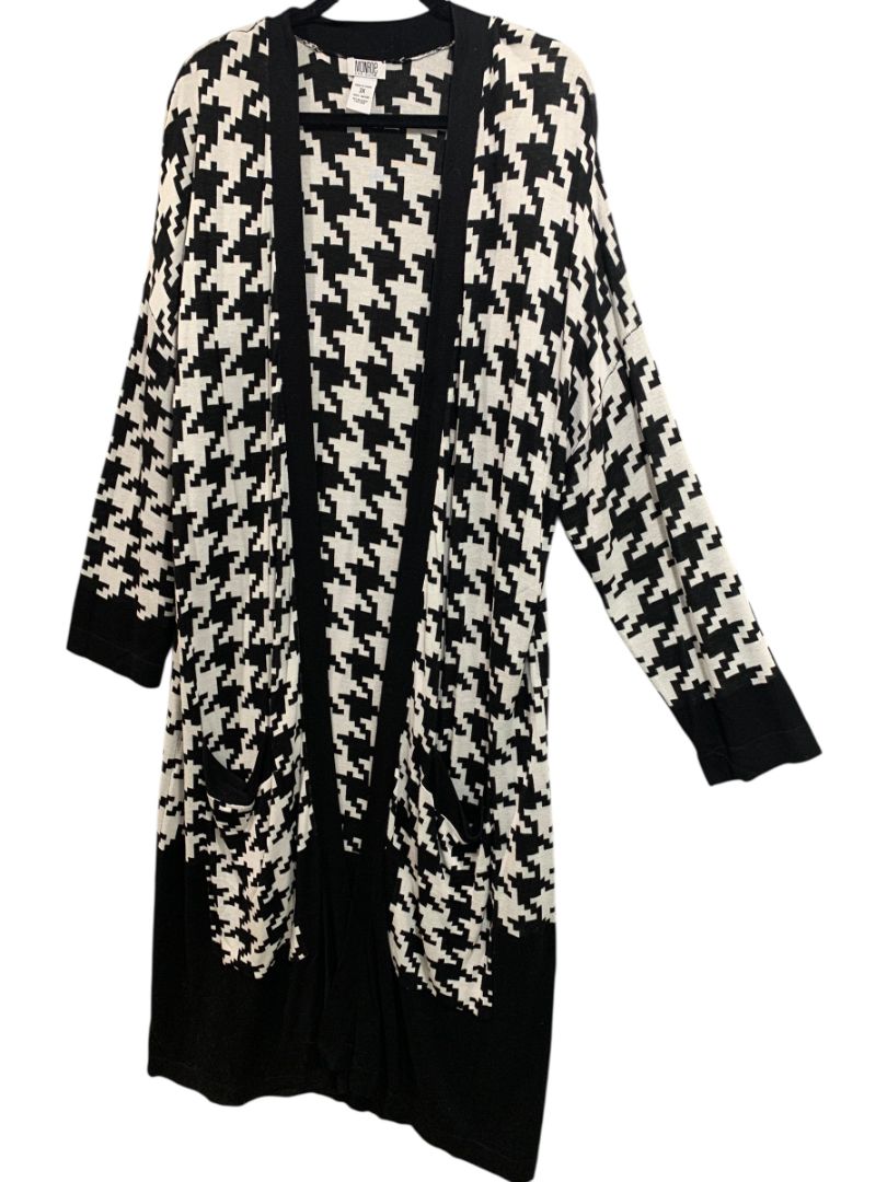 Size 3X Monroe and Main Womens Duster Cardigan Sweater Pockets