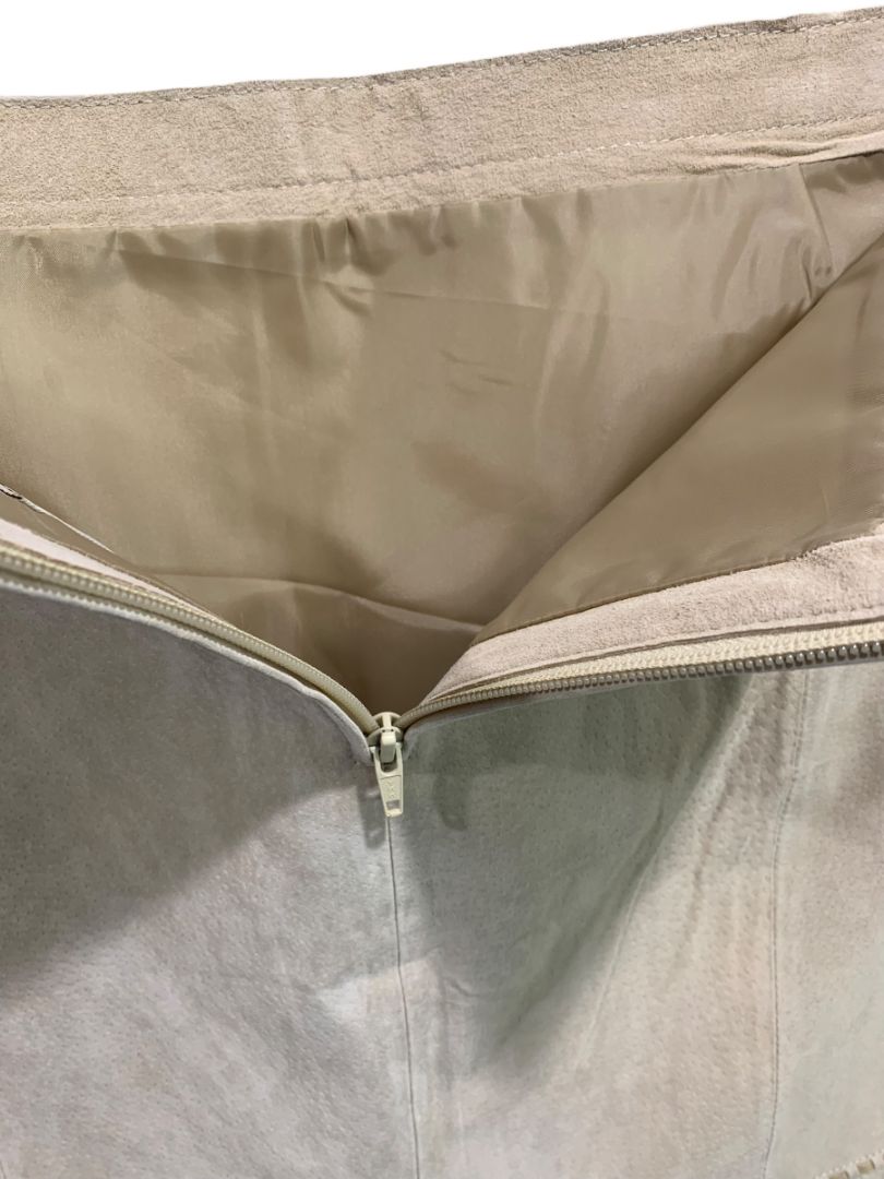 Size 3XL Cripple Creek Fringed Suede Miniskirt Tan New Western