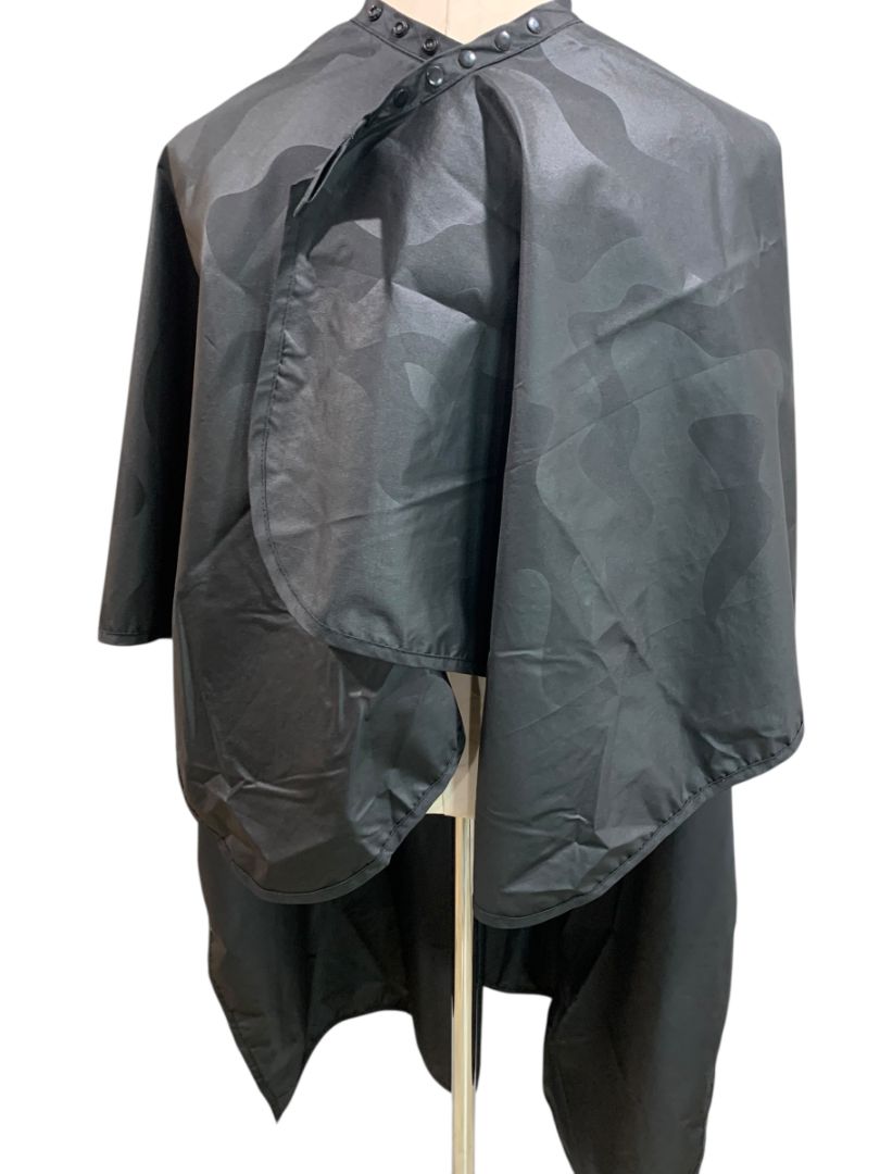 Set of 2 Betty Dain Hair Styling Capes Bleachproof All Purpose Black Style 530