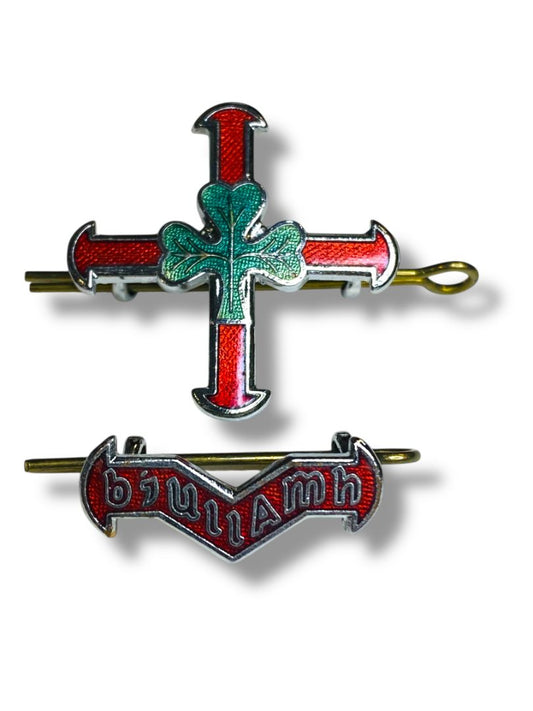 Catholic Boy Scouts of Ireland Metal Cap Badge Ireland Scouting CBSI