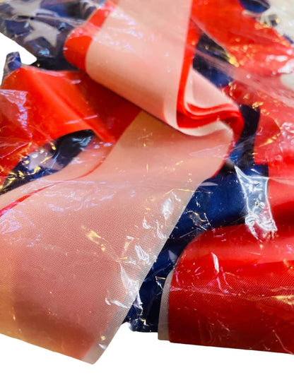 Vintage Windsock USA Patriotic Flag Boat New Old Stock Swivel Clip