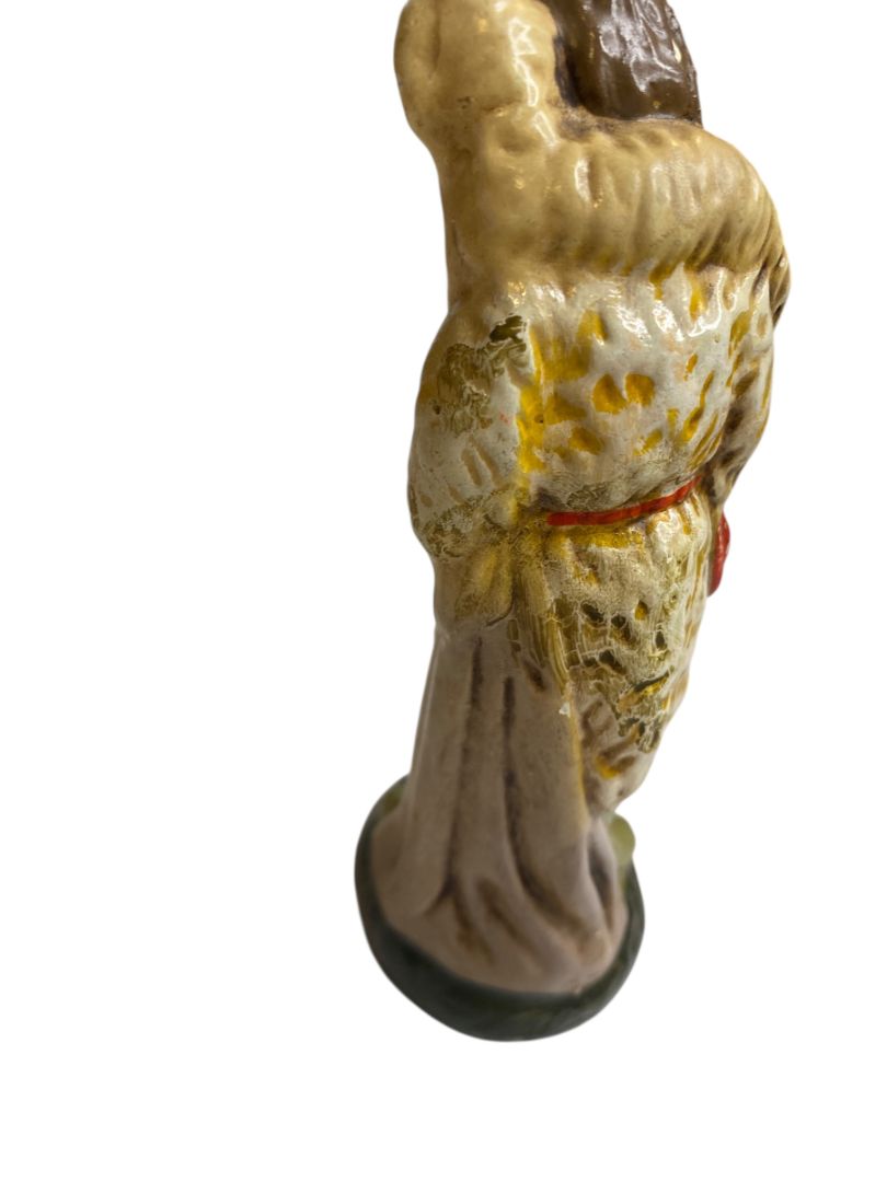 Vintage Shepherd Hollow Plaster Navtivity Figurine Western Germany 5.25"