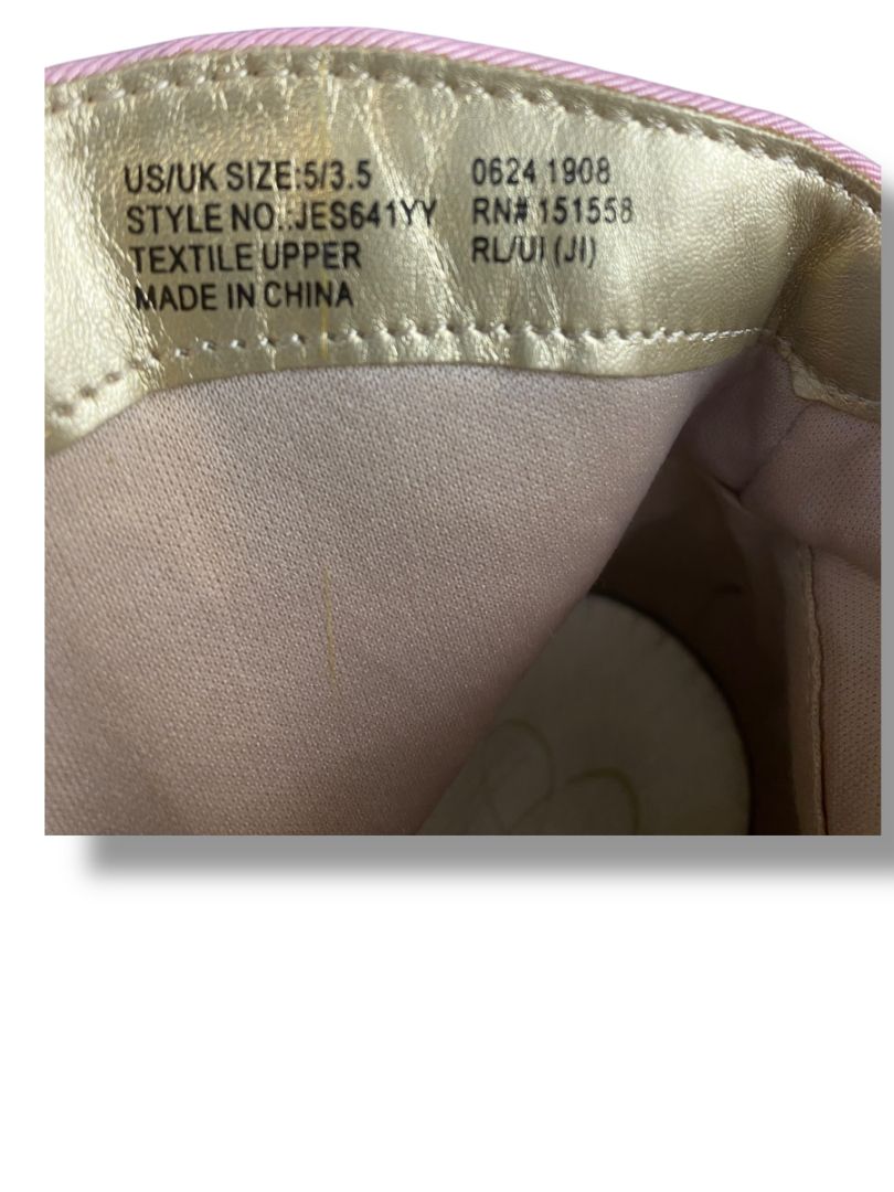 Size 5 Jessica Simpson Girls Parker Boots Booties Pink Tweed