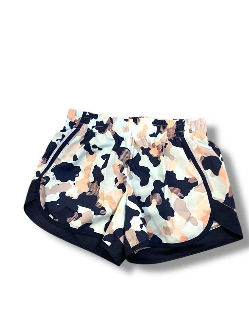 Size XL (14-16) Plus Athletic Works Girls Youth Running Shorts with Lining Undershorts