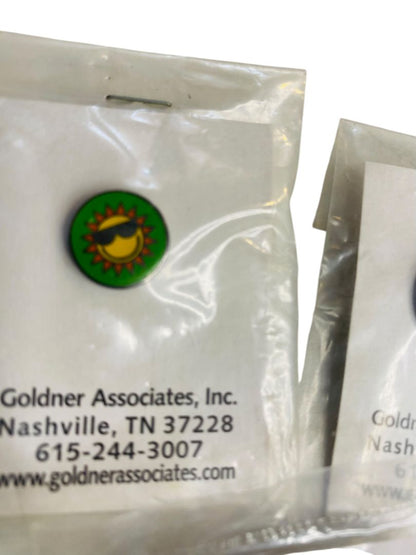 Lot of 6 Lapel Pins Sun Fest Wing Assorted Years New Goldner Associates