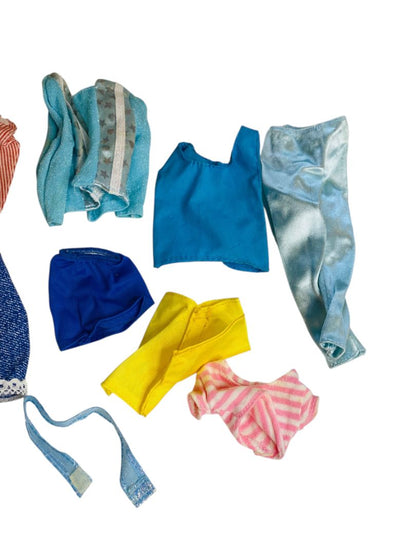 Vintage Fashion Doll Clothes Lot Fits Barbie 11.5 Inch Dolls 70s 80s