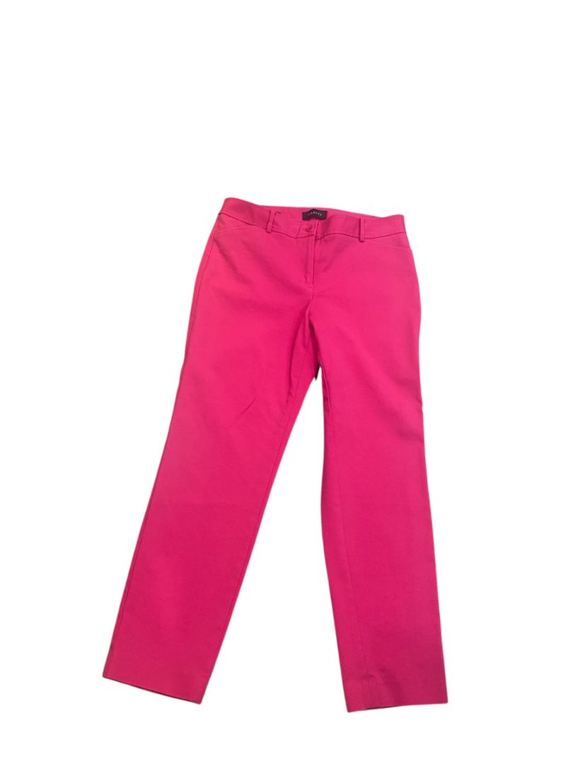 Size 10 Talbots Hampshire Ankle Womens Hot Pink Chino Pants