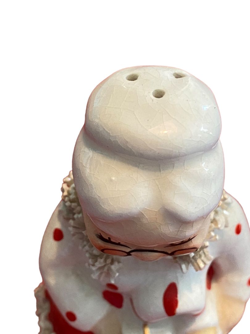 Napco Mrs. Claus Ceramic Pepper Shaker