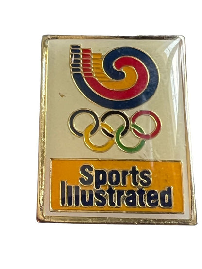 2x New Enamel Sports Illustrated Olympic Pin Set