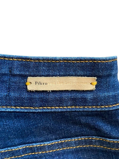 No 27 Pilcro Anthropologie Superscript Dark Wash Jeans