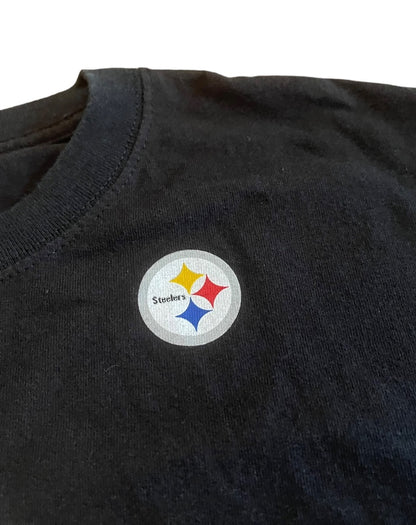 Medium NFL Pittsburgh Steelers Mens Go Steelers Football 100% Cotton TShirt