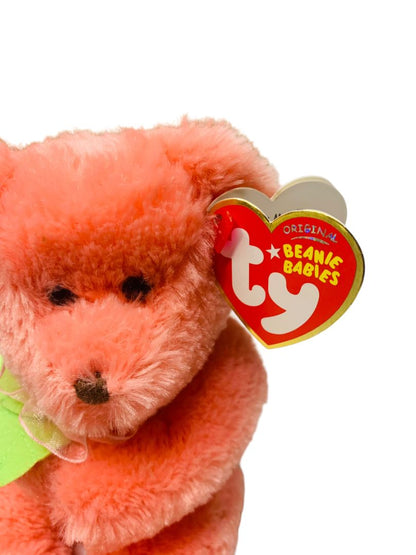 TY Beanie Babies Dear Mom Mothers Day 2005 Pink Plush Bear 8.5" Tags