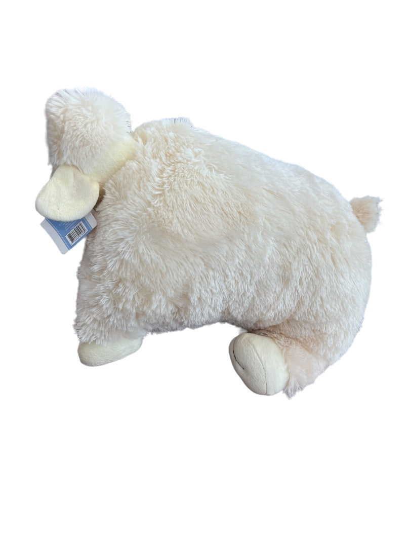 NEW Precious Moments Stuffed Lamb Pillow and Pet Hook and Loop NWT