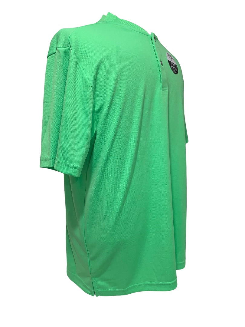 Large PGA Tour Bright Green Casual New Color Golf Shirt Mens New