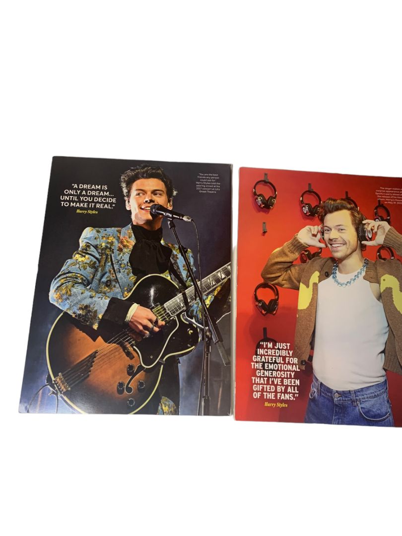 The Ultimate Guide to Harry Styles Set of 2 Magazines Music Spotlight 2021 2022