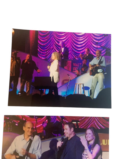 Set of 4 Photos James Taylor John Travolta Kelly Preston 2008