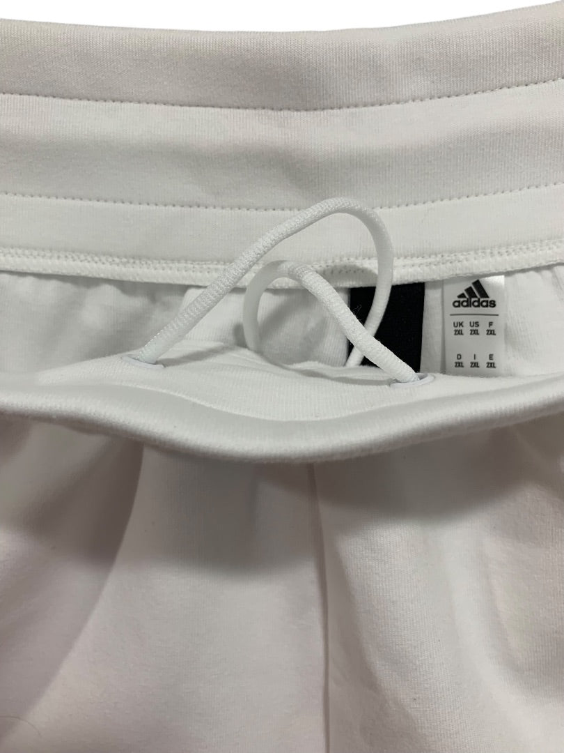 2XL Adidas Mens Zone Pro White Pull On Shorts New IN5098