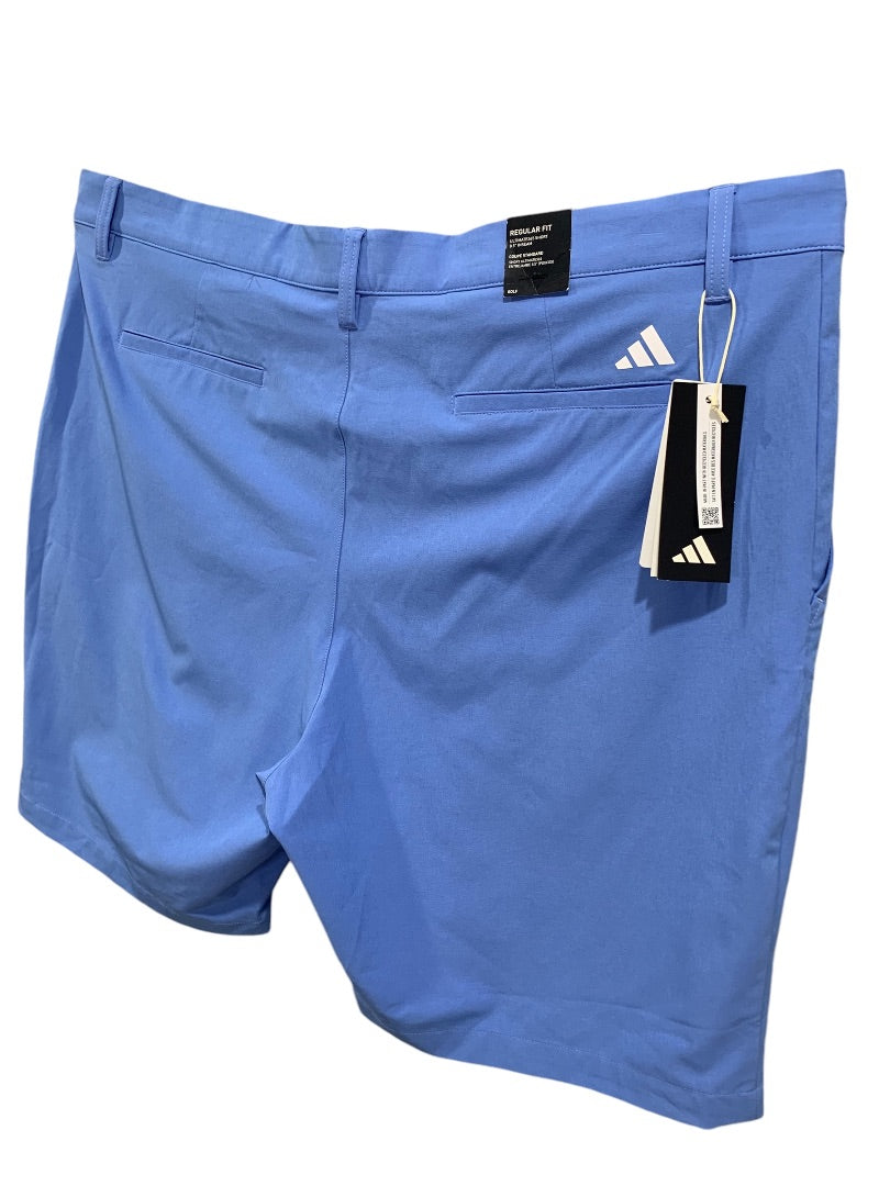 Size 42 Adidas Mens New Blue Fusion Golf Shorts Ultimate 8.5" Inseam HR7942