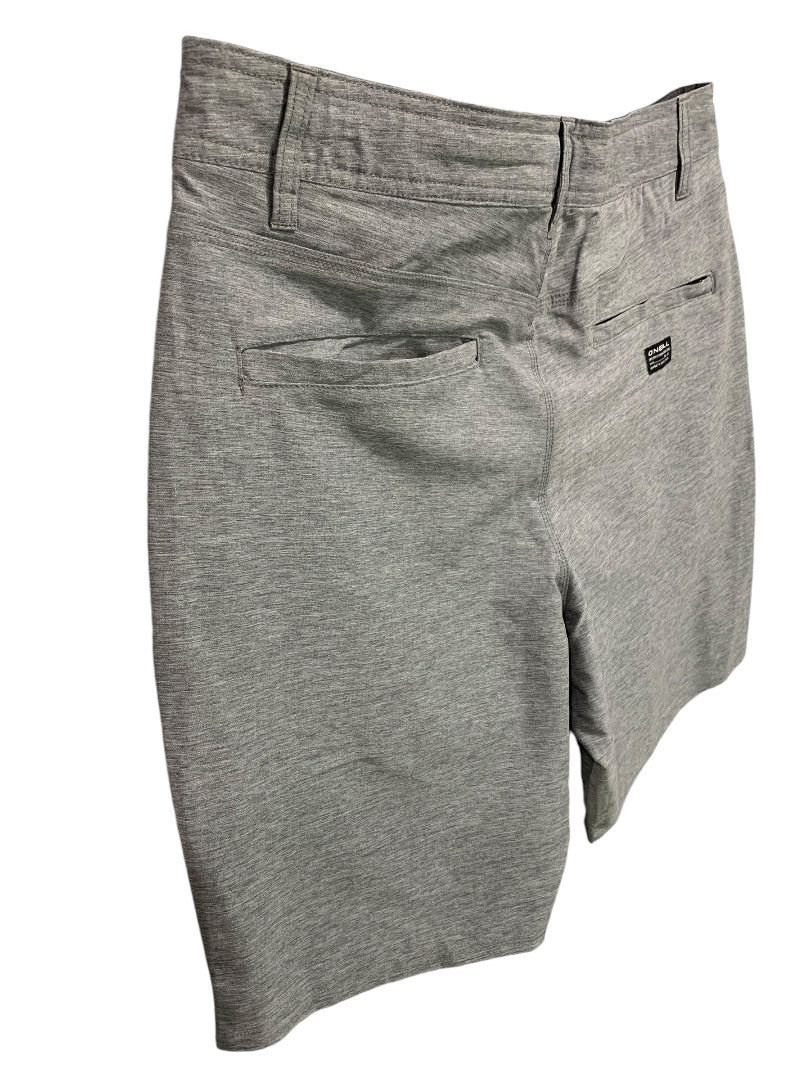 Size 33 O'Neill Mens New Hybrid Drifter Shorts Standard Fit Gray