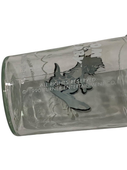 Vintage 1990 Tom & Jerry Welchs Surfing Jelly Jar Drinking Glass