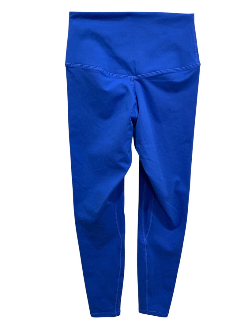 Small Yunoga Womens Royal Blue Activewear Leggings