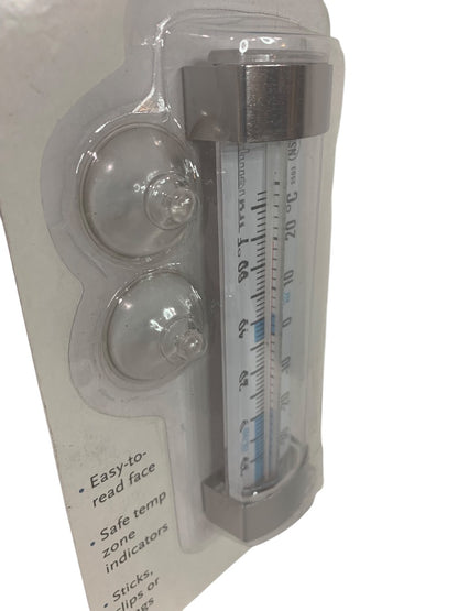 Taylor Refrigerator Freezer Thermometer Analog 3503-21 Stick Clip Hang