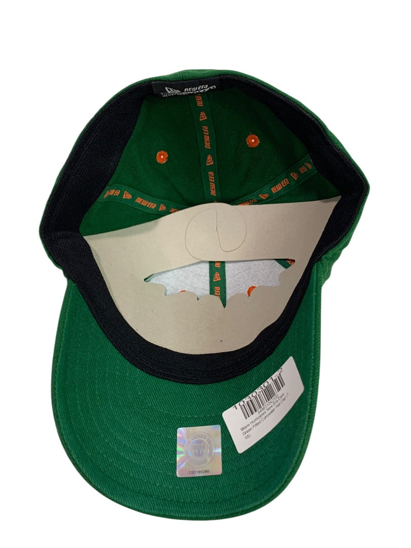 New Era Cap 7 1/8 Miami Hurricanes  Fitted Concealer Cap