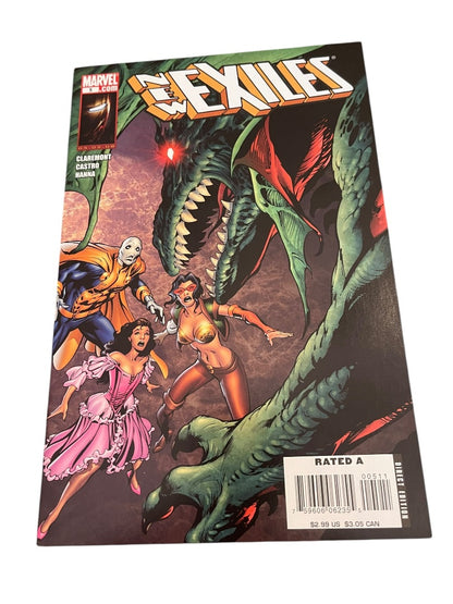 Marvel New Exiles #1-6 Claremont Grummett Hanna Quintana