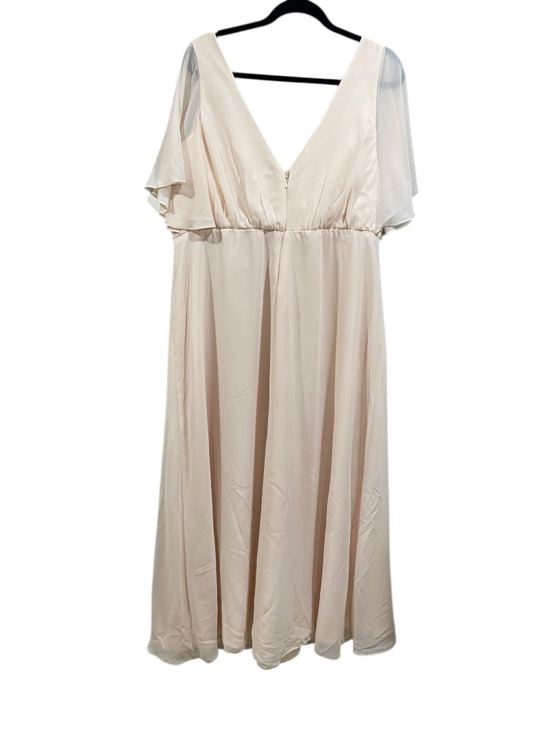 Size 18W Watters & Watters Ice Pink New Formal Dress Wedding