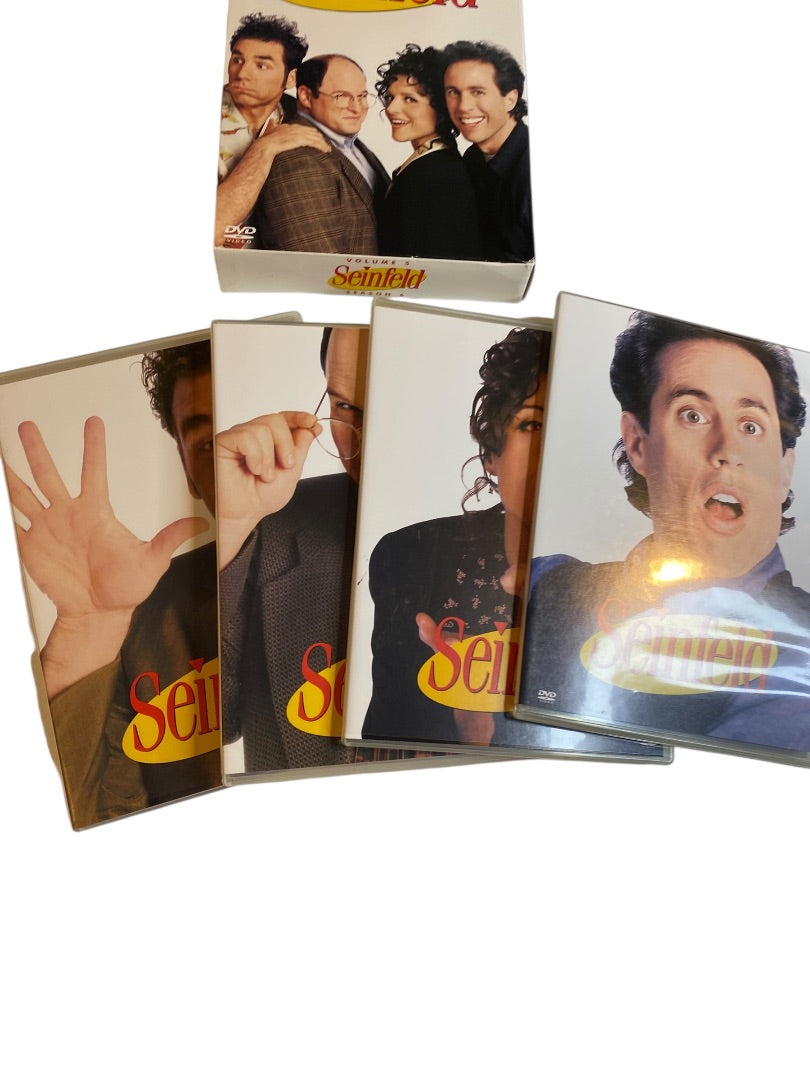 Seinfeld Season 6 Complete DVD Set 4 Discs Good Condition