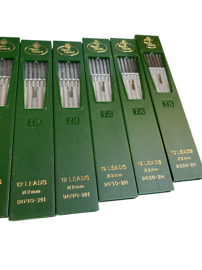 Faber-Castell 84 Drawing Leads (7 Packs of 12) 9030-2H Refills .2mm