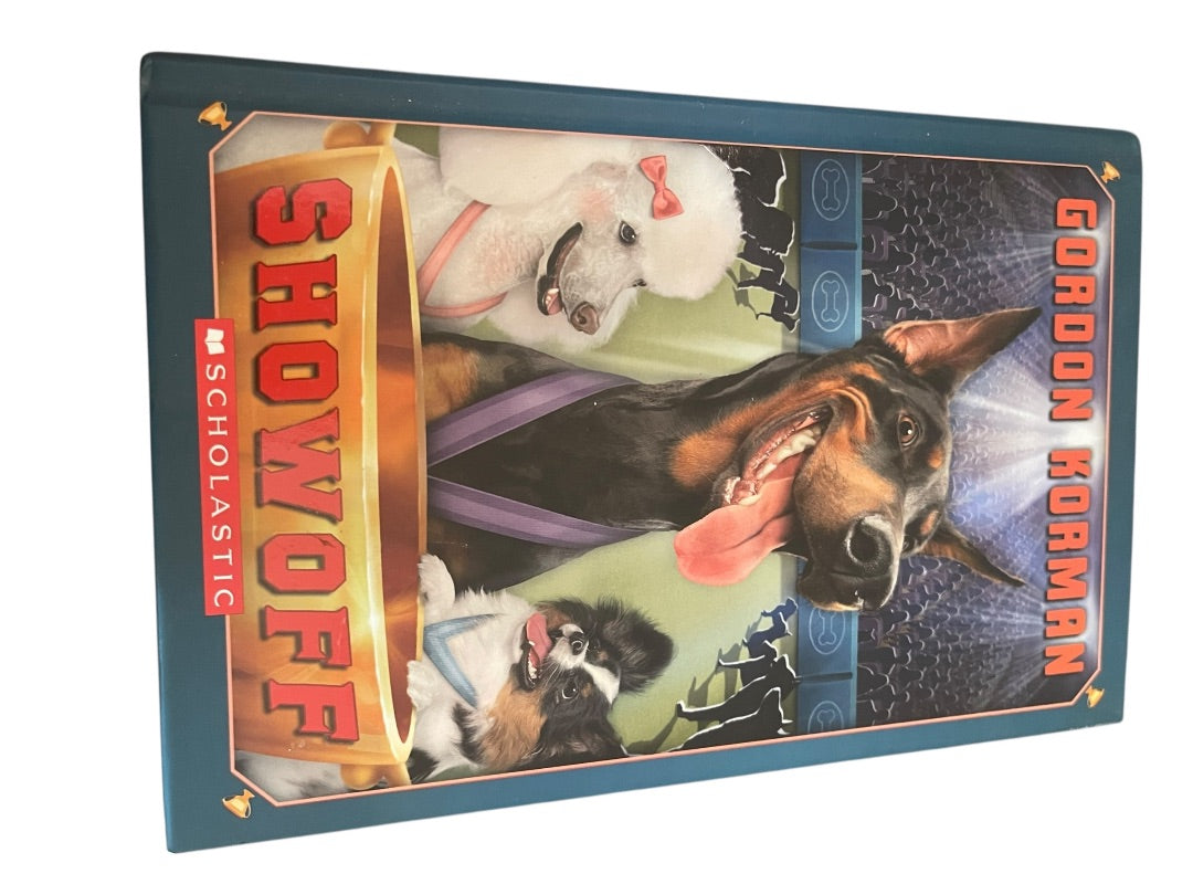 Lot of 3 Gordon Korman Showoff Jackpot Zoobreak Scholastic Hardback