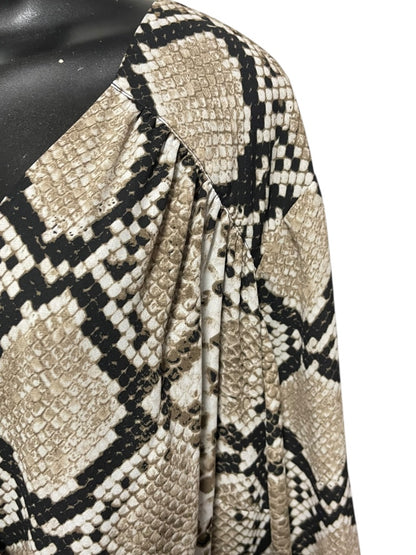 Size 24W INC INternational Concept Snakeskin Pattern Maxi Dress