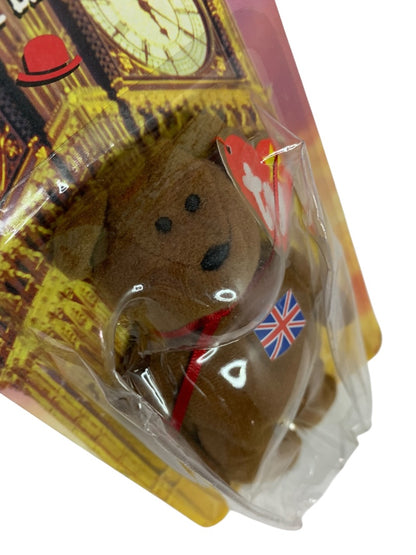 1999 McDonalds Brittania The Bear Ty Beanie 5.5" with Package