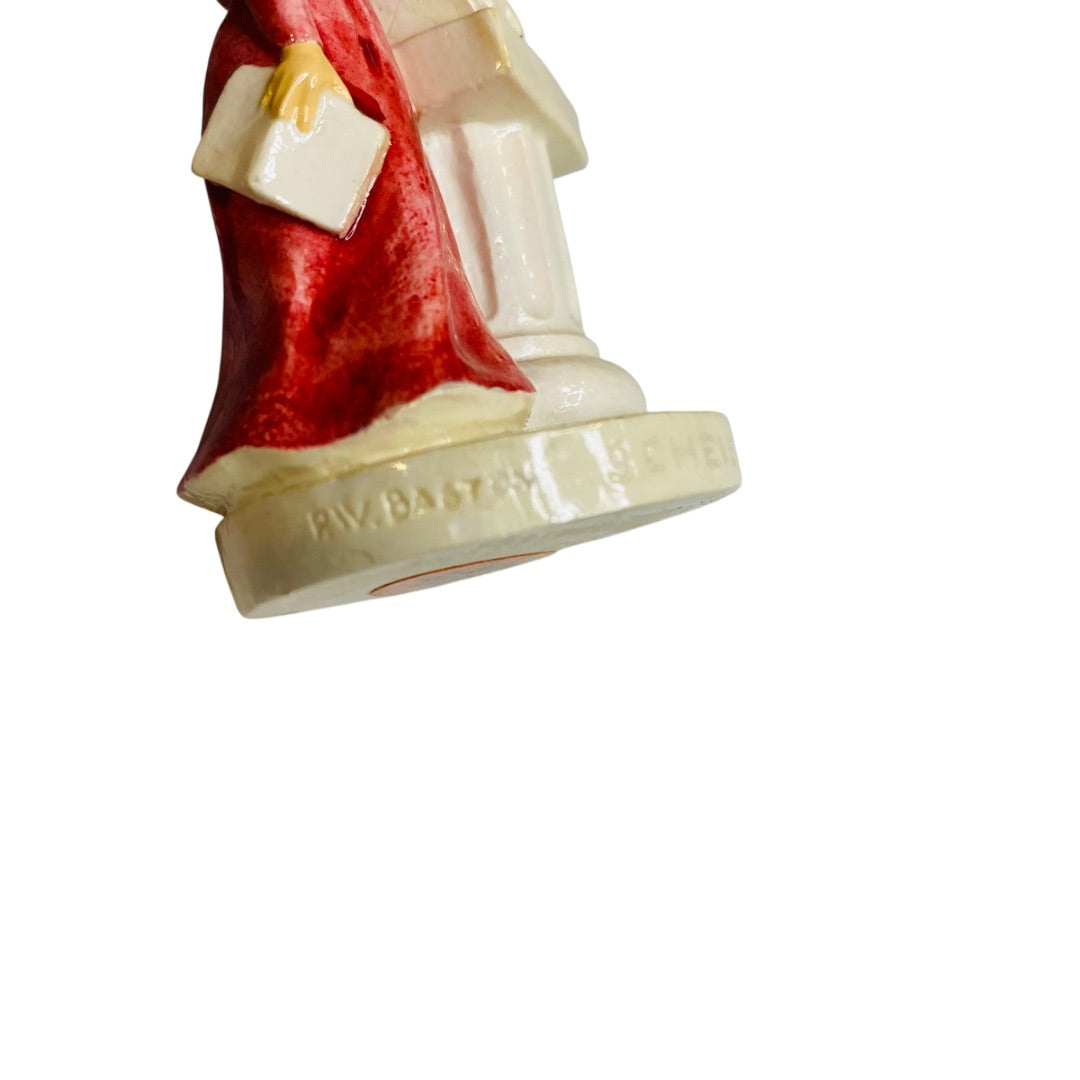 Sebastian Miniatures Figurine Mrs Rittenhouse Square Signed 3 Inch